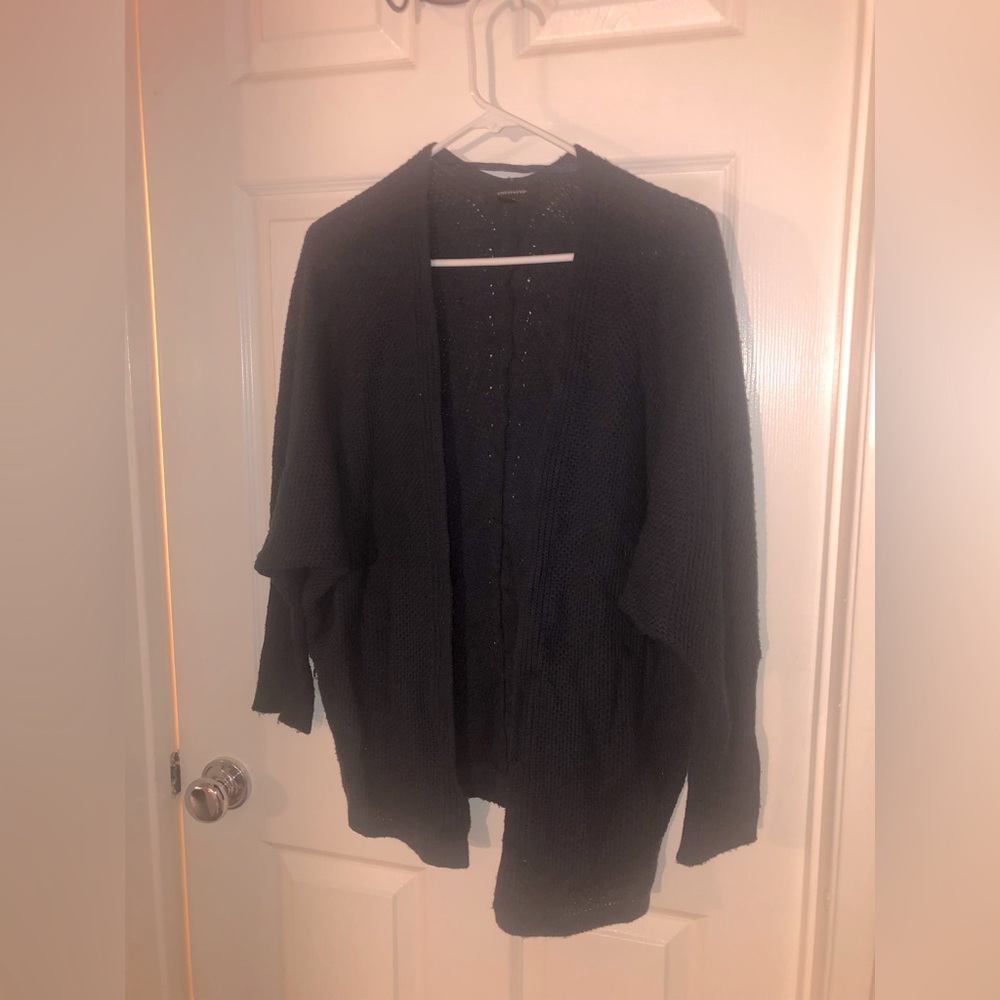 Navy cardigan
